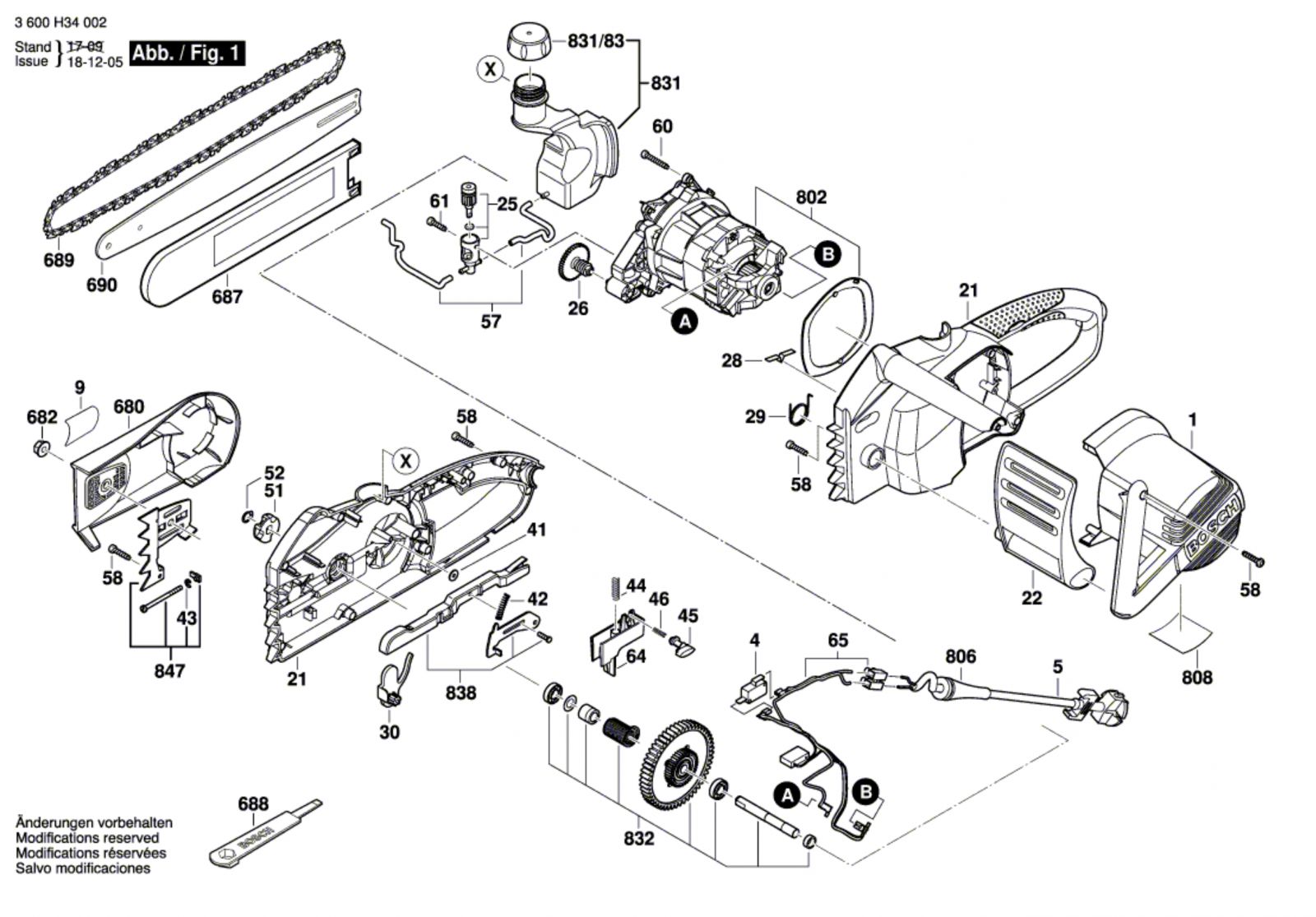 Bosch ake on sale 40 chainsaw